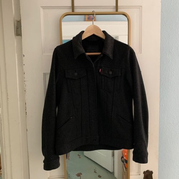 levi's wool trucker jacket